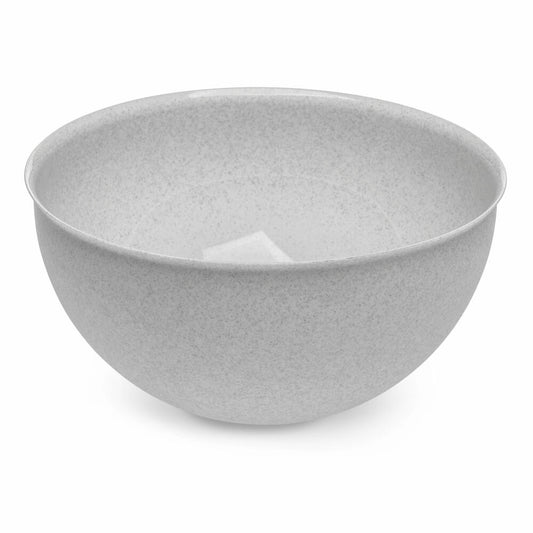 Koziol Palsby L Schüssel, Schale, Schälchen, Salatschüssel, Obstschale, Kunststoff, Organic Grey, 5 L, 3807670