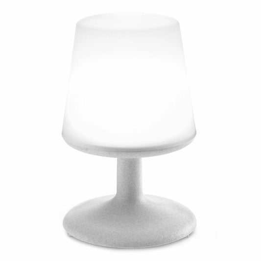 Koziol Light To Go Lampe, Tischlampe, Leuchte, Tischleuchte, Dekolampe, Kunststoff, Organic Grey, 28 cm, 3799670