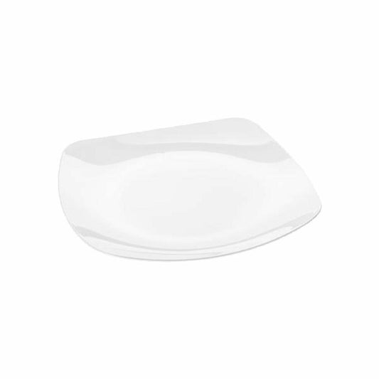 Koziol Plaza Platzteller, Servierteller, Dekoteller, Solid Weiß, 35.5 cm, 3678525
