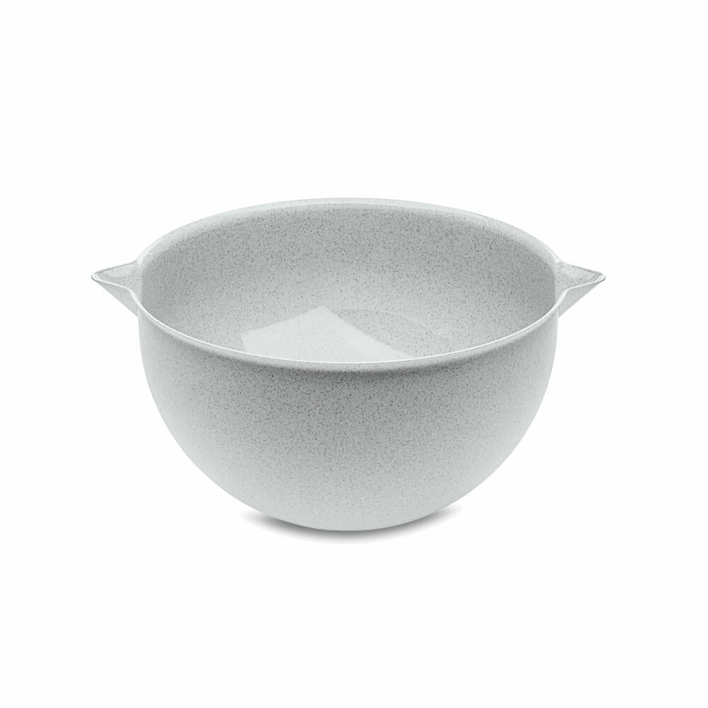 Koziol Rührschüssel Palsby L, Rühr Schüssel, Schälchen, Bowl, Thermoplastischer Kunststoff, Organic Grey, 5 L, 3823670