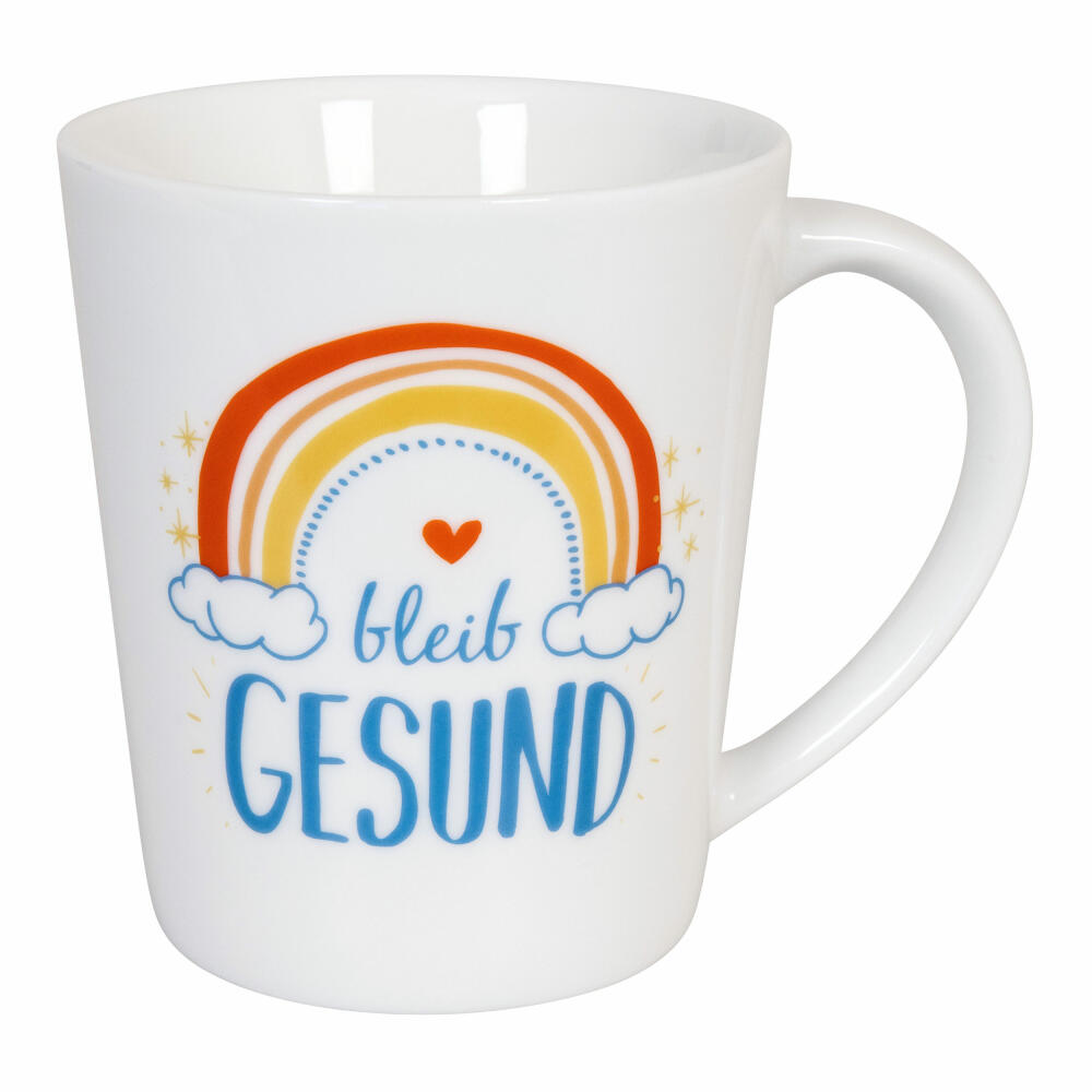 Könitz Mug Stay healthy, coffee mug, cup, coffee cup, porcelain, 380 ml, 11 1 134 2575