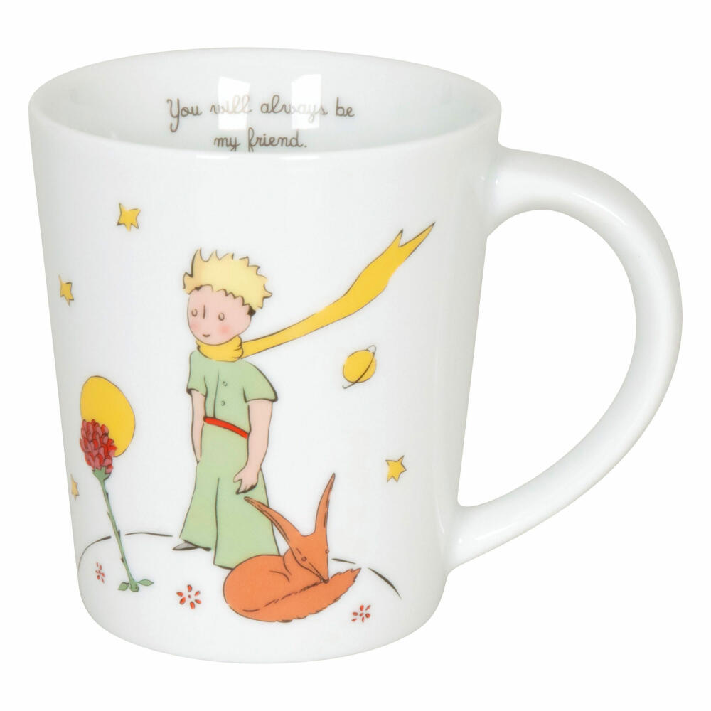 Könitz Becher Der kleine Prinz - You will, Englisch, Tasse, Kaffeebecher, Porzellan, Bunt, 380 ml, 11 1 134 2592