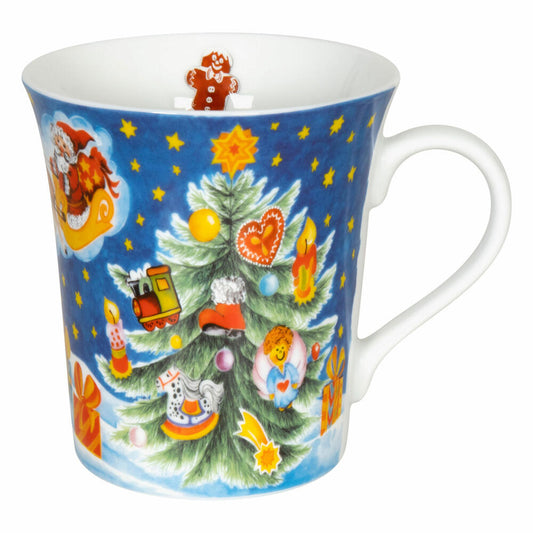Könitz Becher Weihnachten, Tasse, Kaffeebecher, Porzellan, Bunt, 410 ml, 11 1 100 2453