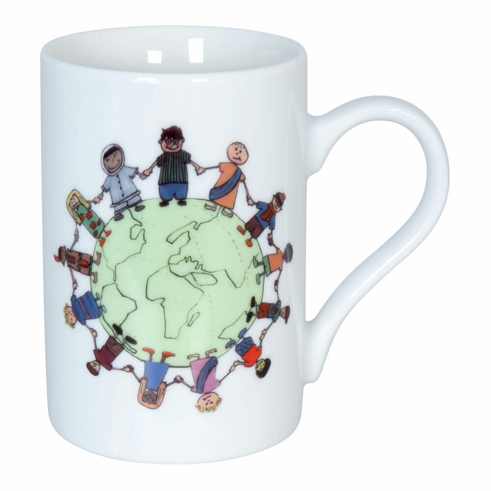 Könitz Mug Eco - its our earth, coffee mug, cup, coffee cup, porcelain, 240 ml, 11 1 003 2457