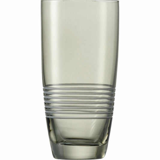 Eisch Longdrinkglas Centro, Trinkglas, Wasserglas, Longdrink Glas, Kristallglas, Grau, 480 ml, 70110404