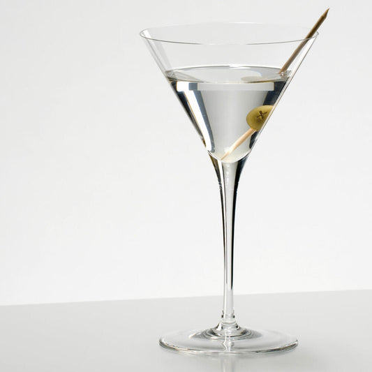 Riedel Sommeliers Martini, Martiniglas, Cocktailglas, hochwertiges Glas, 210 ml, 4400/17
