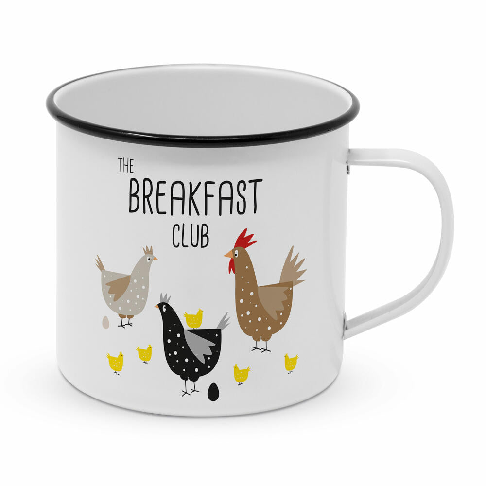 PPD Breakfast Club Happy Metal Mug, mug, coffee mug, cup, metal, 350 ml, 604728