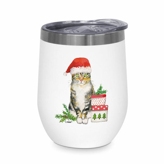 PPD Christmas Kitty Thermo Mug, Thermobecher, Coffee To Go, Isobecher, Iso Becher, 350 ml, 604563