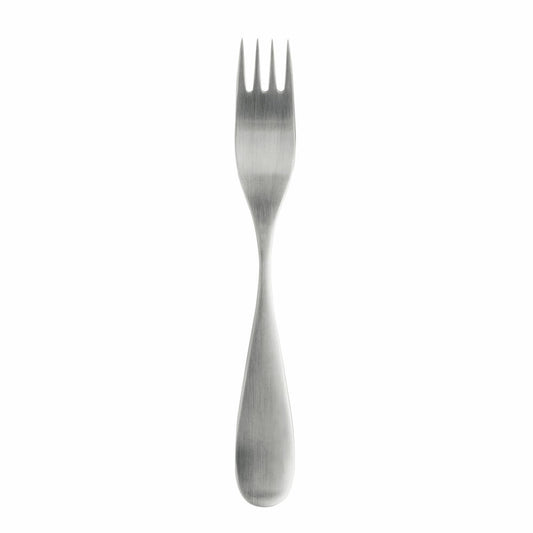 Stelton Una table fork, designer fork, stainless steel, table cutlery, 13307