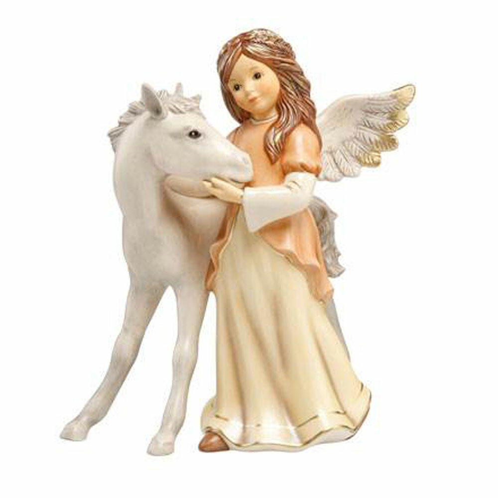 Goebel XM S Friends for Life champagne Christmas Heavenly Messengers Champagne Stoneware 41619071