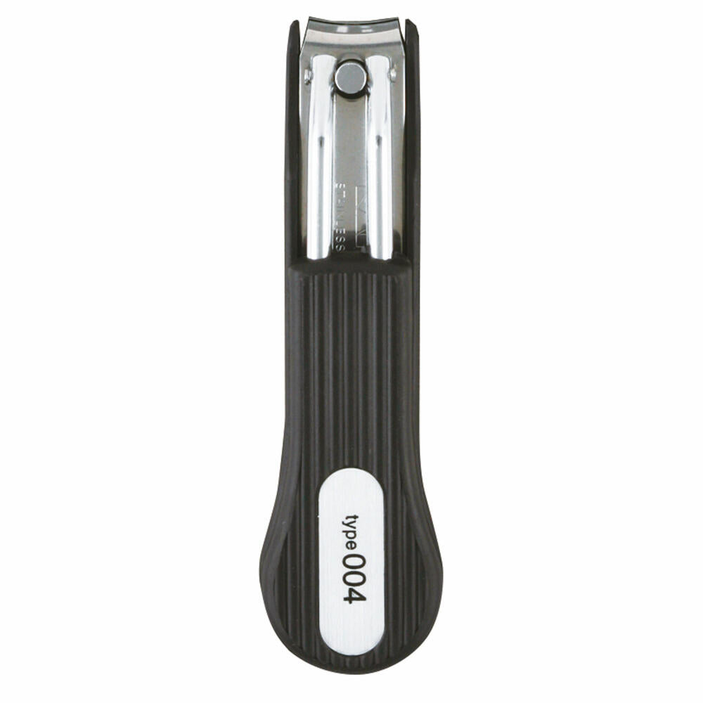 Kai nail clippers Type 004 Clipper, nail clipper, stainless steel, plastic, black, KE-0104