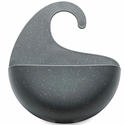 Koziol Utensilo Surf XL, Aufbewahrungskorb, Hängefach, Organic Recycled, Recycled Ash Grey, 1441120