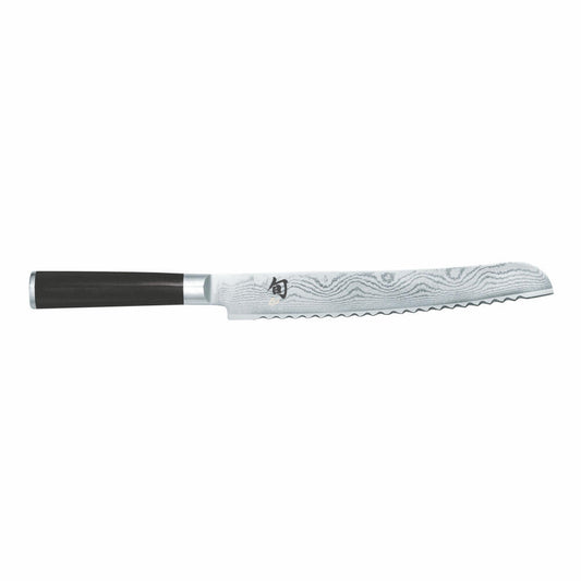 Kai Shun Classic Brotmesser, Messer, Küchenmesser, Brötchenmesser, Damastmesser, 23 cm, DM-0705