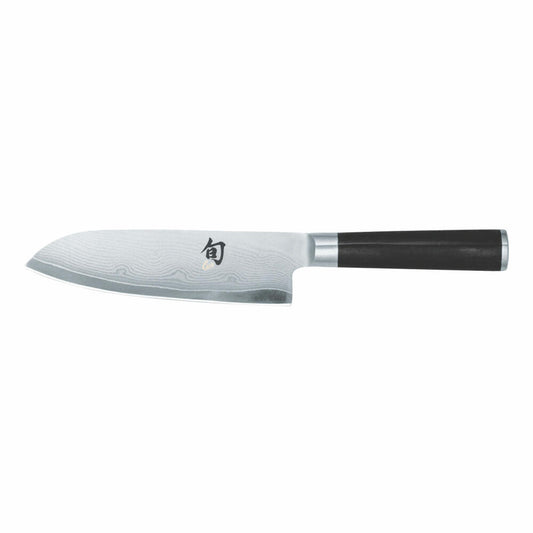 Kai Shun Classic Santoku, Messer, Kochmesser, Küchenmesser, Damastmesser, Linkshand, 18 cm, DM-0702L
