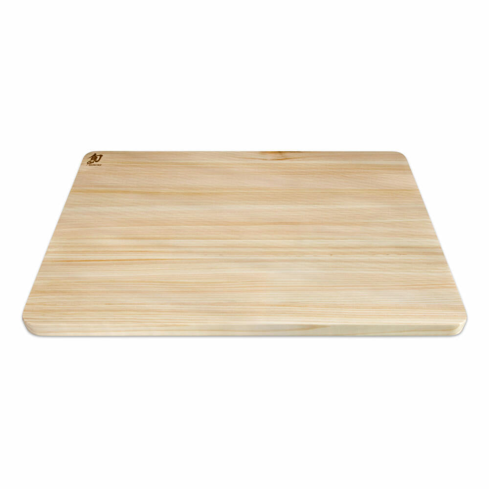 Kai Shun Cutting Board Hinoki L, Kitchen Board, Cutting Mat, Hinoki Wood, 45.7 x 30.5 cm, DM-0817
