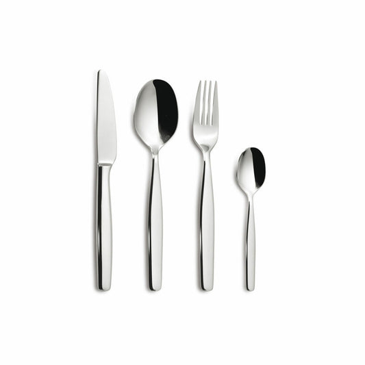 Comas cutlery set Malvarosa 24-piece, table cutlery, stainless steel, silver-colored, 6588