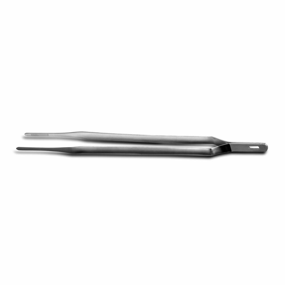 Comas grill tongs, grill tweezers, cooking tongs, stainless steel, silver-colored, 32 cm, 2881