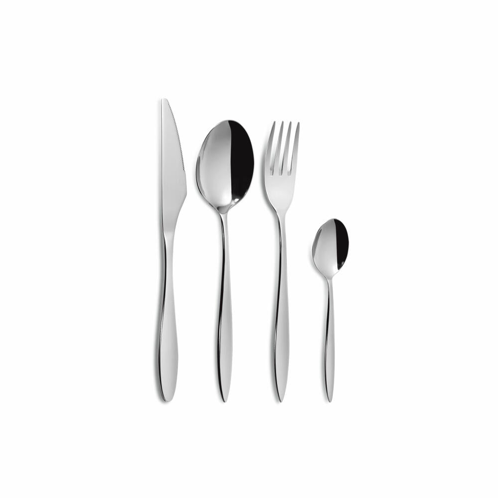 Comas cutlery set Mia 24-piece, table cutlery, mirror finish, stainless steel, 2757