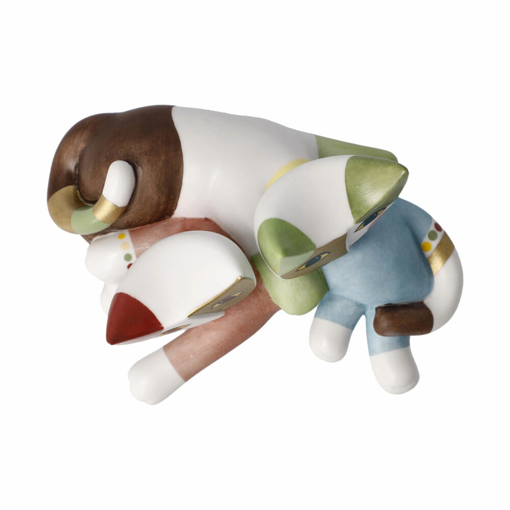 Goebel Figur R.Wachtmeister - Minikatzen Adelia e Ottavio, Biskuitporzellan, Bunt, 5.5 cm, 31400821