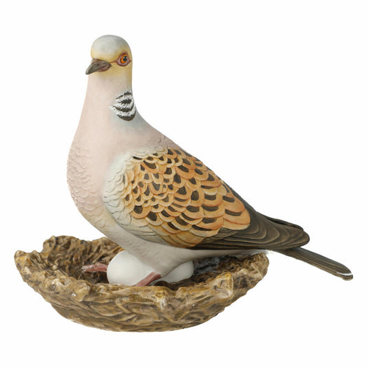 Goebel Figur Turteltaube Groß, Vogel des Jahres 2020, Sammelfigur, Taube, Porzellan, Bunt, 14 cm, 38473211