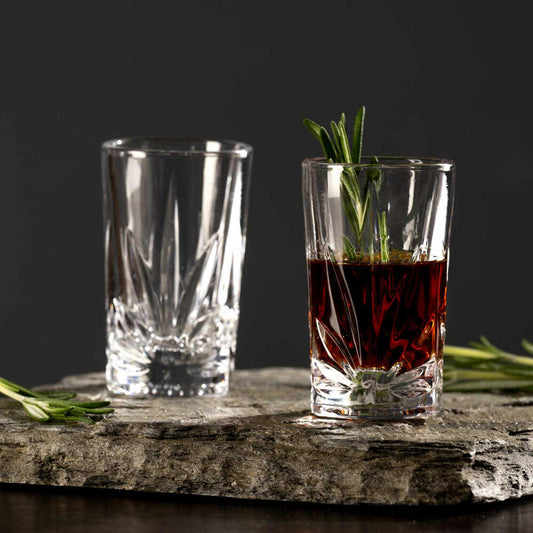 Leonardo Kräuterlikörgläser Il Mondo 4er Set, Schnapsgläser, Kalk-Natron-Glas, Klar, 70 ml, 077480