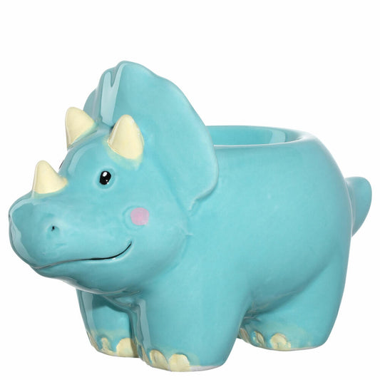 Leonardo Eierbecher Bambini Avventura Dinosaurier, Frühstücks-Ei-Becher, Keramik, Mehrfarbig, 077407
