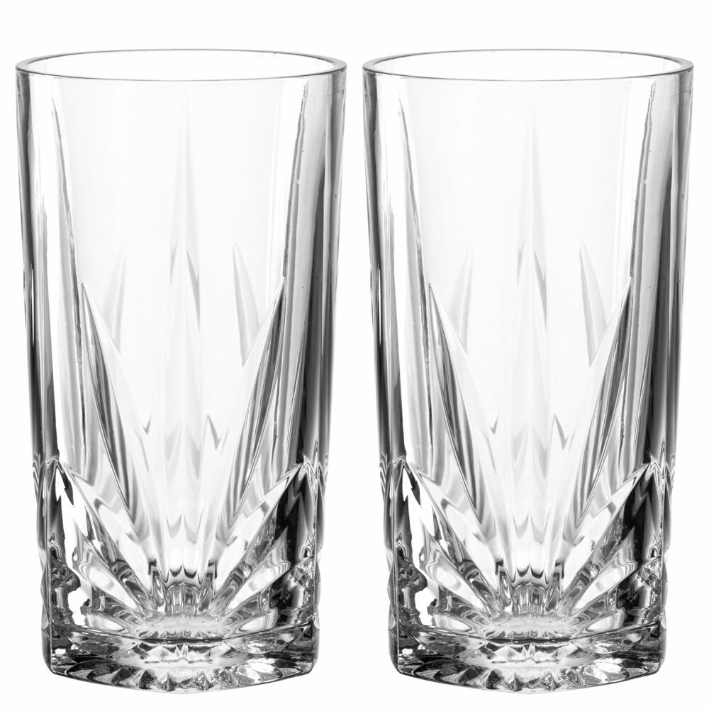 Leonardo Cape Cod Gläser Il Mondo 2er Set, Cocktailglas, Kalk-Natron-Glas, Klar, 530 ml, 077484