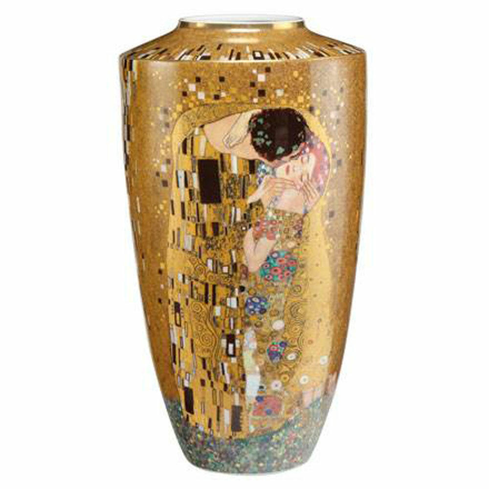 Goebel The Kiss - Vase Artis Orbis Gustav Klimt Colorful Porcelain 66879611