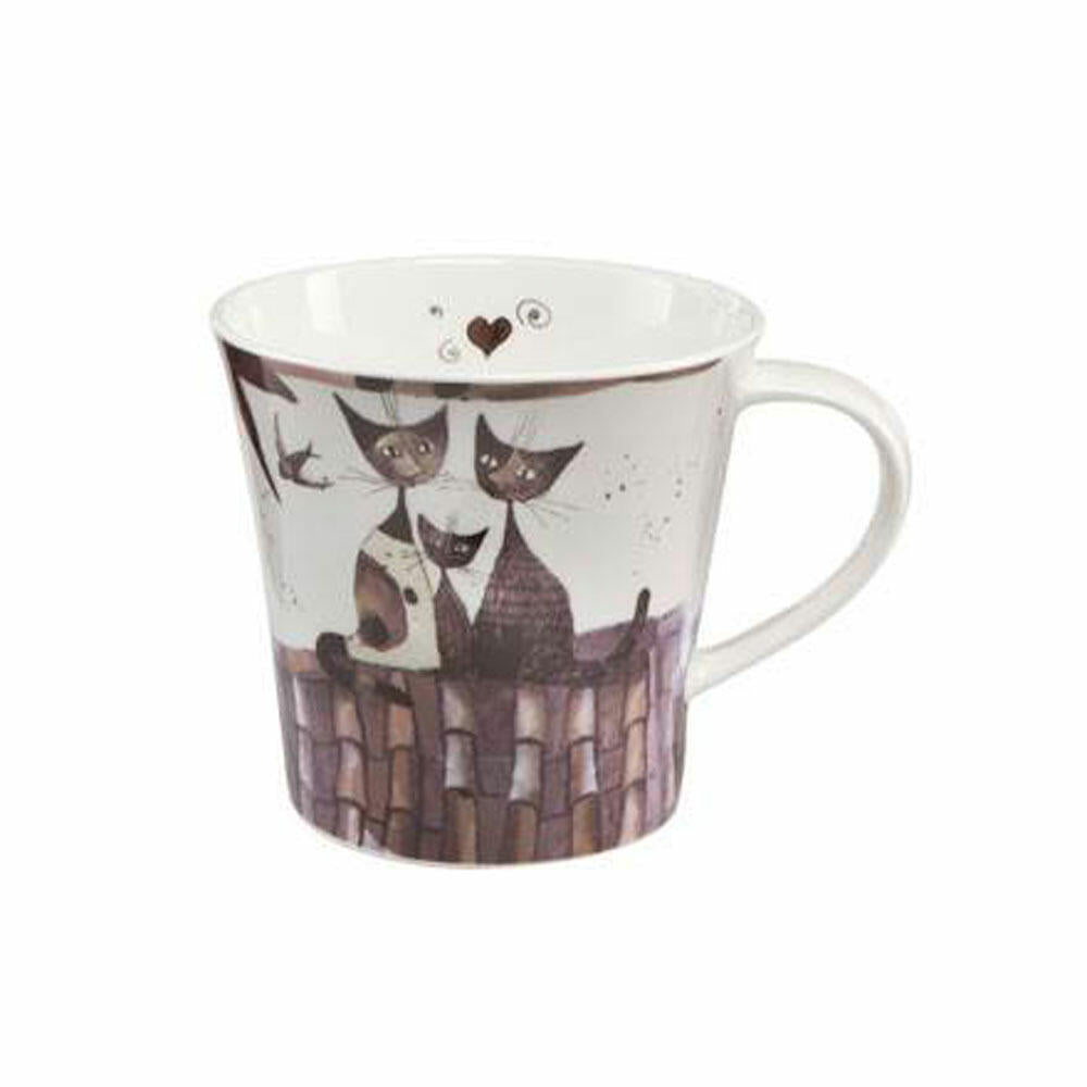 Goebel Virgola e sua famiglia - Coffee-/Tea Mug Rosina Wachtmeister Exclusive Editions Colorful Fine Bone China 66860341