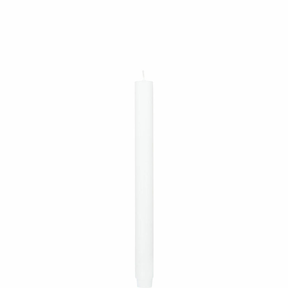 Gift Company Stabkerze, Tafelkerze, Leuchterkerze, Stab Kerze, Paraffin, Weiß, L 29 cm, 1025804001