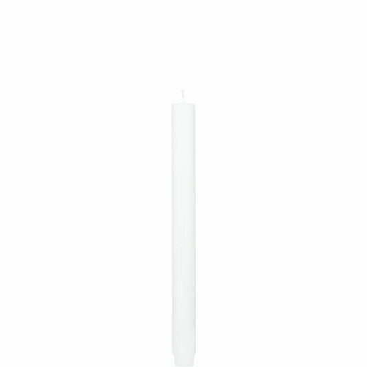 Gift Company Stabkerze, Tafelkerze, Leuchterkerze, Stab Kerze, Paraffin, Weiß, L 29 cm, 1025804001