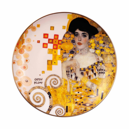 Goebel Wandteller Gustav Klimt - Adele Bloch-Bauer, Dekoteller, Artis Orbis, Fine Bone China, Bunt, 21 cm, 67071021