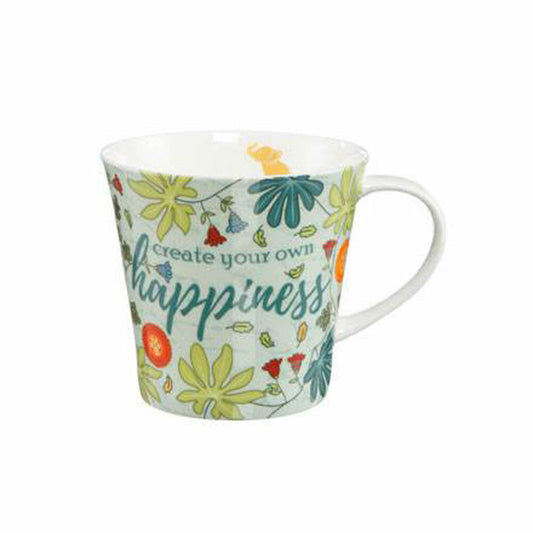 Goebel Happyness - Coffee/Tea Mug Elephant Elephant Accessories green Fine Bone China 70000491