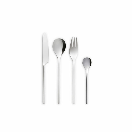 Comas cutlery set Sakura 24-piece, table cutlery, stainless steel 18/10, silver-colored, 9789