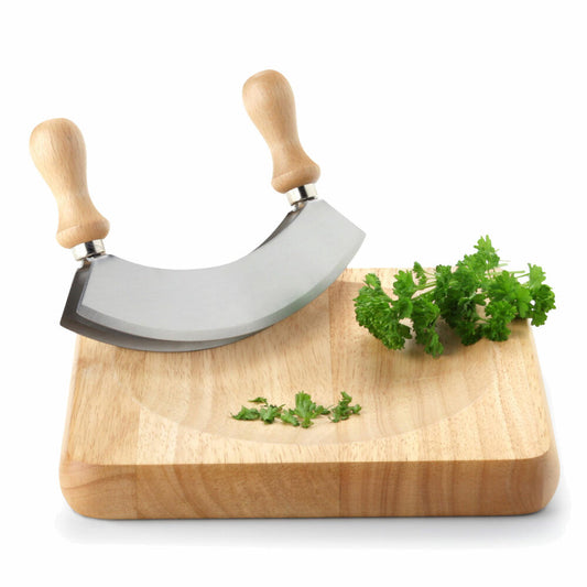 Continenta chopping board, herb board, herb cutting board, wooden board, kitchen board, rubberwood, 3126