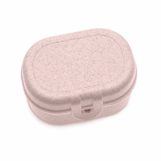 Koziol Pascal Mini Lunchbox, Behälter, Vorratsbehälter, Brotbox, Brotdose, Kunststoff, Organic Pink, 9.6 cm, 3144669