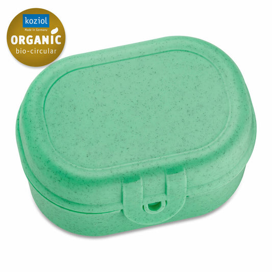 Koziol Lunchbox Pascal Mini, Snackdose, Kunststoff, Organic Apple Green, 3144708