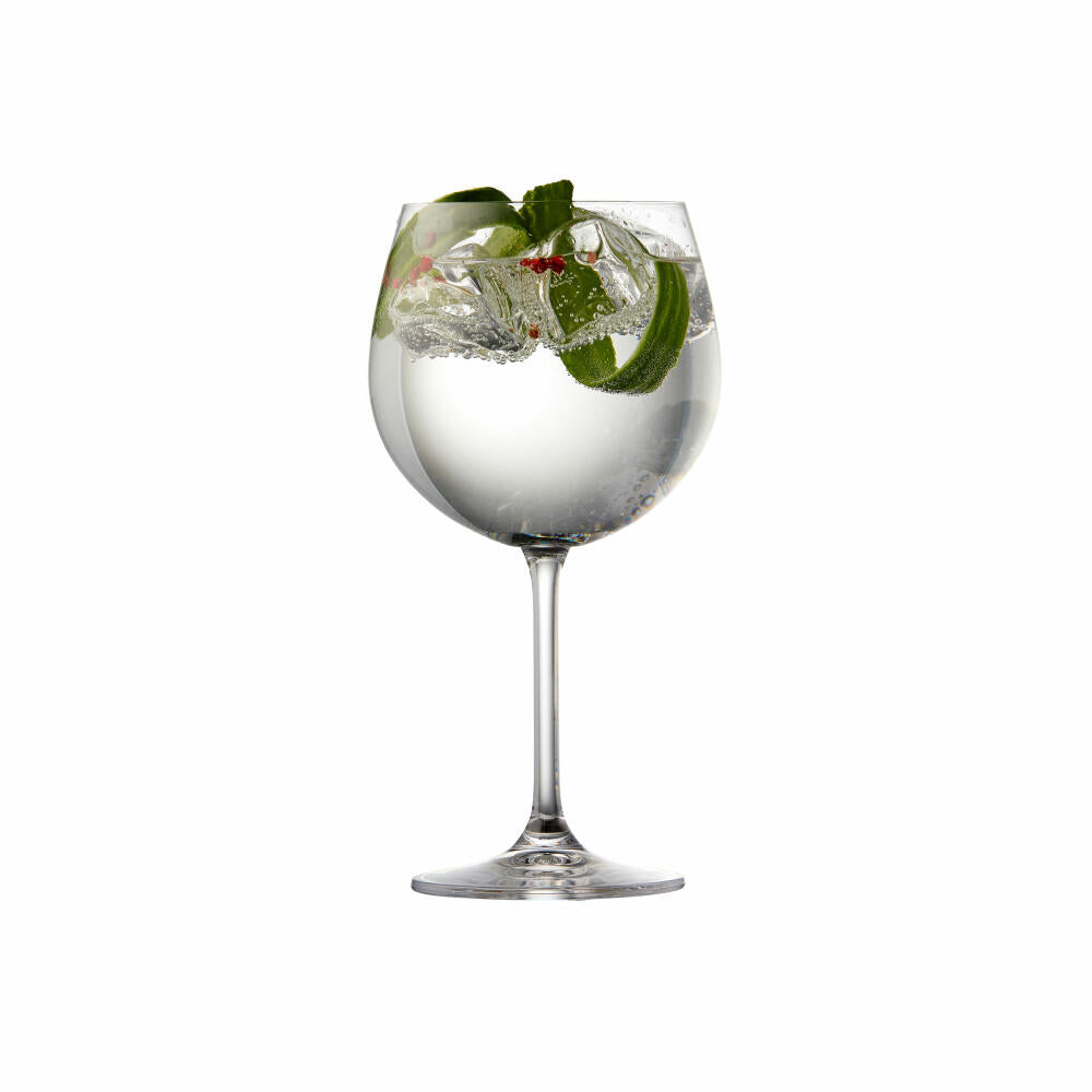 Lyngby Glass Gin &amp; Tonic Glass Juvel Set of 4, Gin Glasses, Glass, Clear, 570 ml, 916022