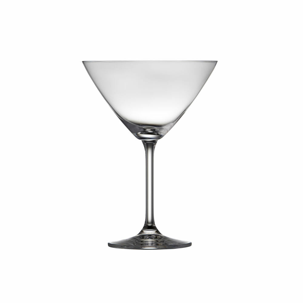 Lyngby Glass Martini Glass Juvel Set of 4, Cocktail Bowls, Crystal Glass, Clear, 280 ml, 916021