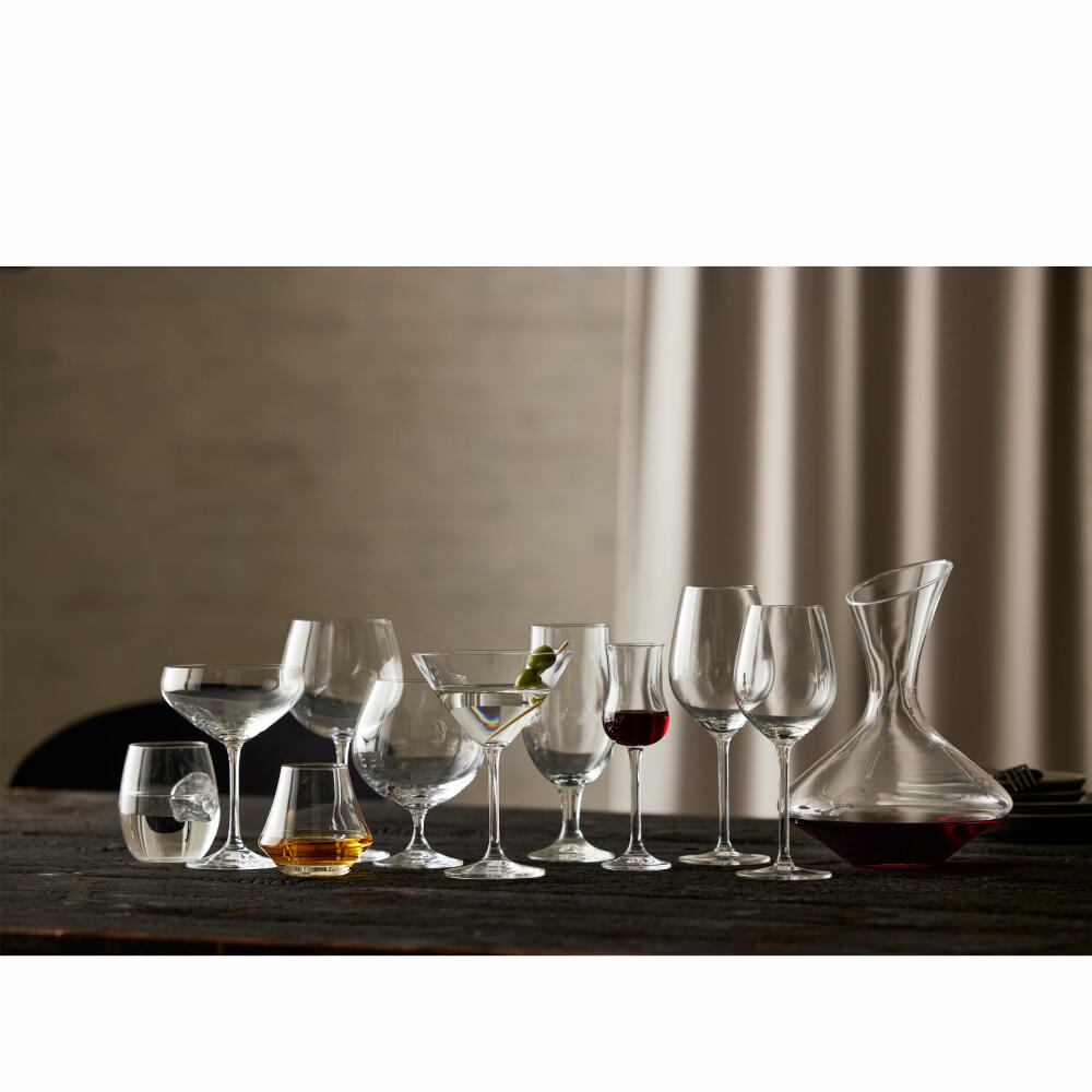 Lyngby Glas Rotweinglas Juvel 4er Set, Weingläser, Glas, Klar, 500 ml, 916255