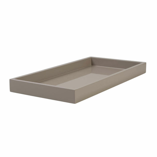 Gift Company Tablett Spa S, rechteckig, Serviertablett, Dekotablett, MDF, Sandstone, 40 x 21 cm, 77865