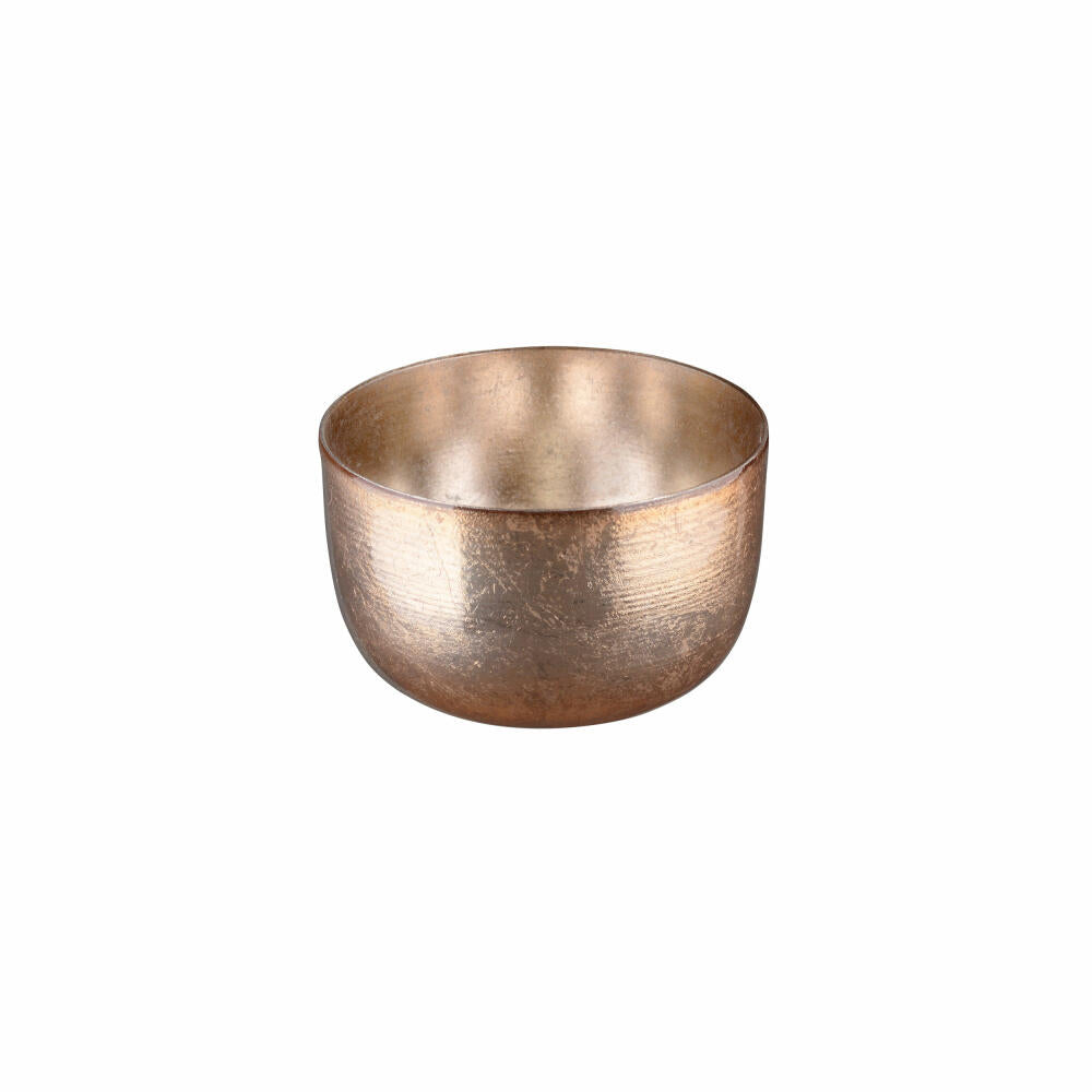 Gift Company Windlicht Madras S, Teelichthalter, Kerzenhalter, Eisen, Nude Gold, 5 cm, 78213