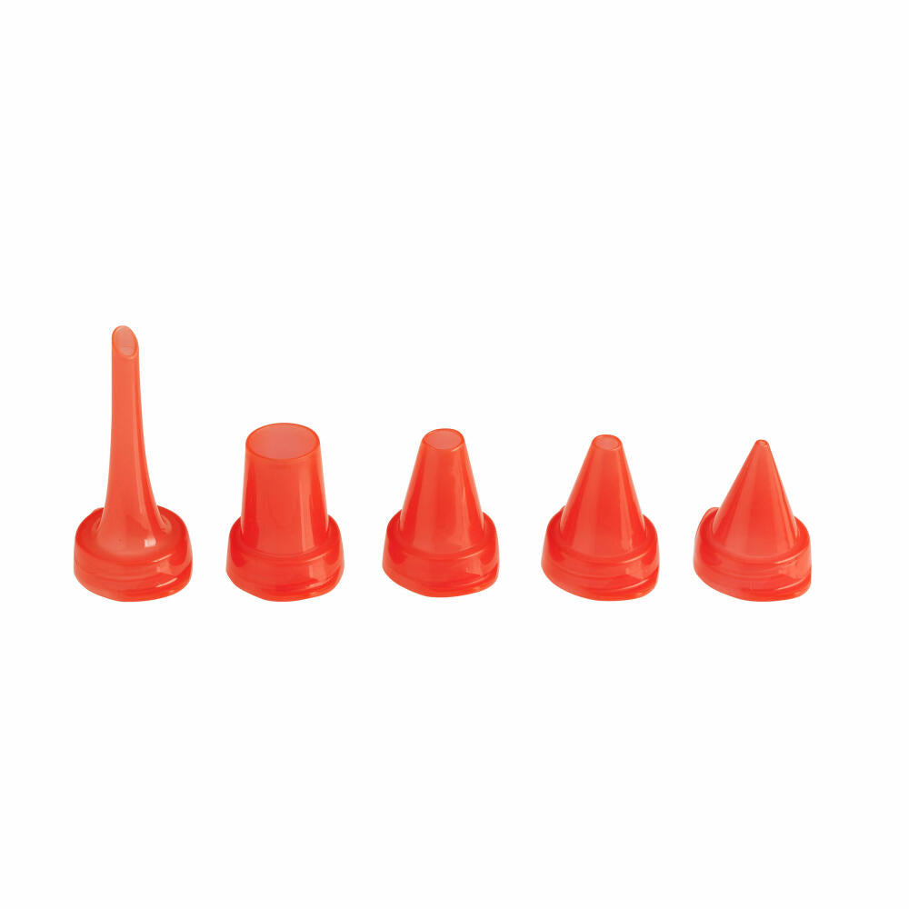 Mastrad decorating bag Deco Pocket L, piping bag with 10 attachments, decorating syringe, silicone, 400 ml, F38170