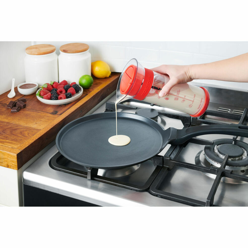 Mastrad Twist N Mix Crêpe Mix mixing cup for crepe preparation, plastic, F38610