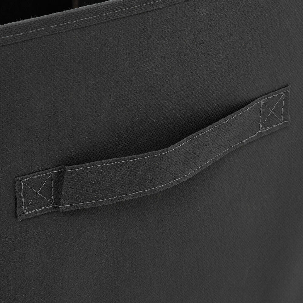 5five Simply Smart Aufbewahrungskorb Mix N Modul, Pappe, PP-Kunststoff, Anthrazitgrau, 31 x 31 cm, 130060F