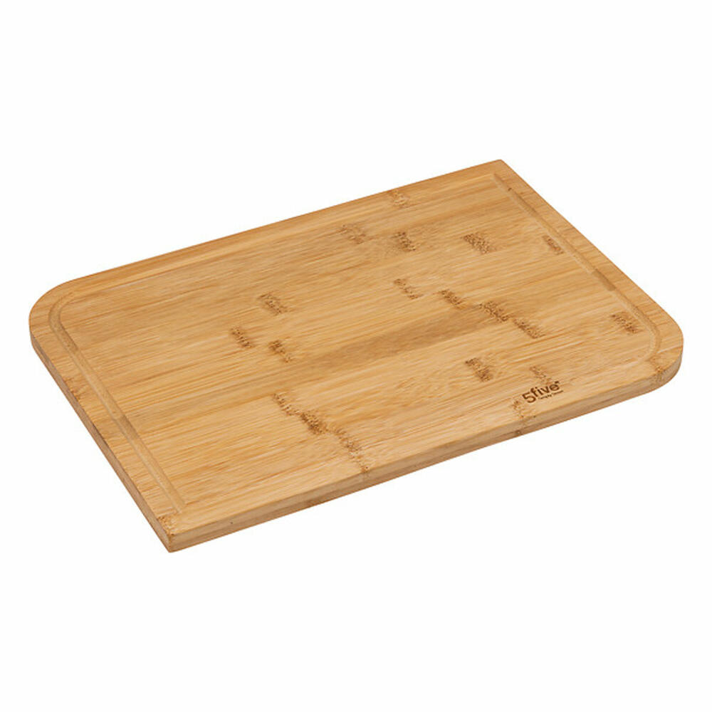 5five Simply Smart cutting board set 2-piece, kitchen boards, bamboo, beige, 35 x 25 &amp; 22 x 15 cm, 189798