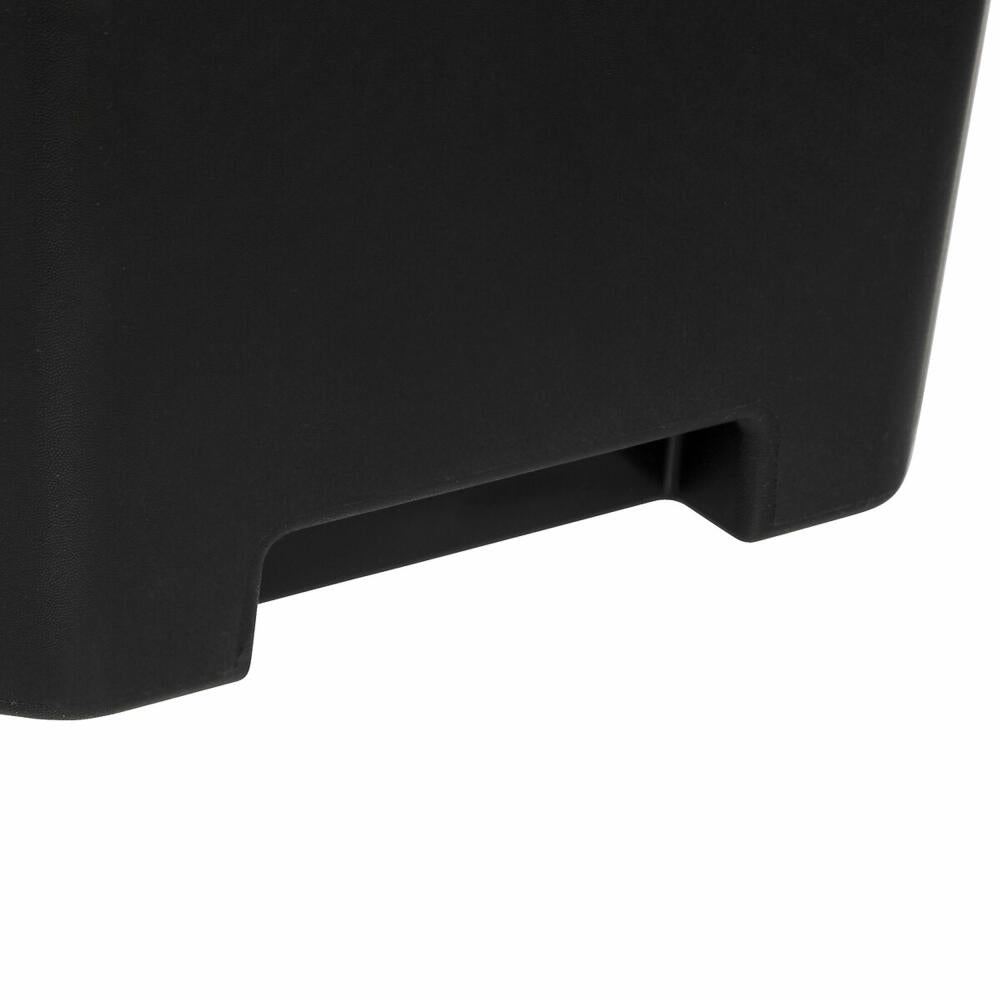 5five Simply Smart Mülleimer, Abfalleimer, Kunststoff, Schwarz, 37 L, 202426