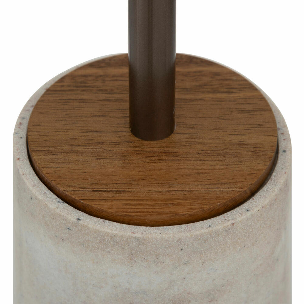 5five Simply Smart Toilettenbürste Come, Toilettenbürstengarnitur, WC Bürste, Polyresin, Beige, 200160A