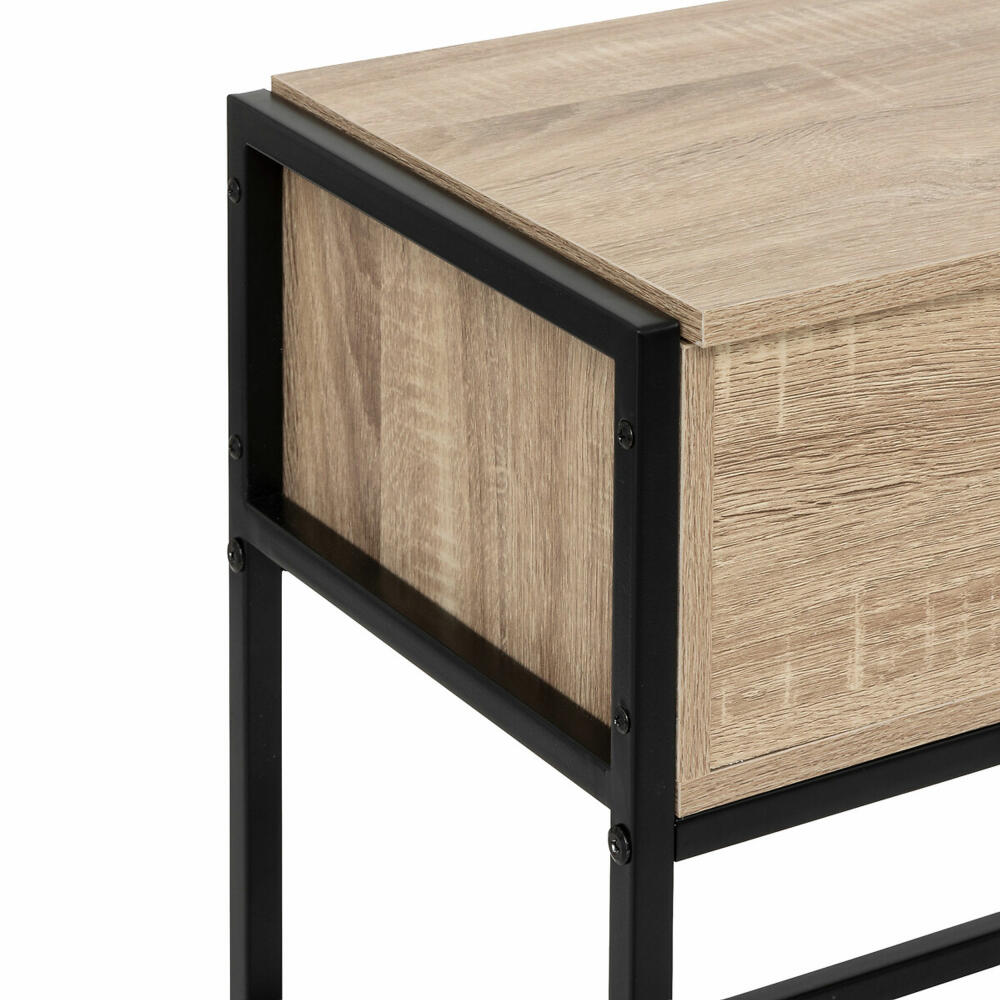 5five Simply Smart Schuhablagebank Aliaj, Schuhbank, Schuhregal, Stahl / Spanplatte, 76.5 x 30 cm, 203107