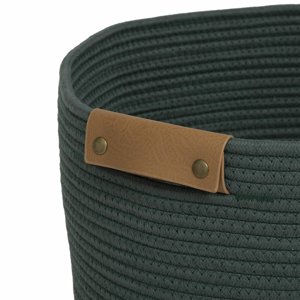 5five Simply Smart Wäschekorb Duo, Wäschesammler, Wäschebox, Grün, 80 L, 200185B